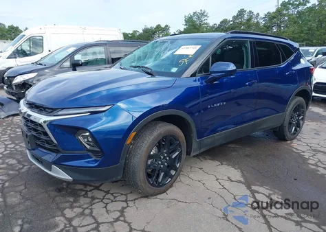 2023 Chevrolet Blazer 2Lt z USA, uszkodzony, nr VIN 3GNKBCR43PS144307